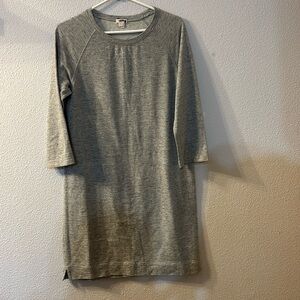J. Crew sweater dress with half sleeves size small